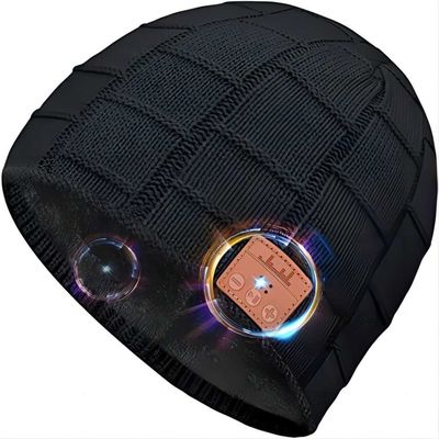 Geniet van Muziek houden Warm Bluetooth Beanie Hat For Driving Climbing Skinng