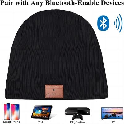 Het schaatsen Wandeling het Berijden Bluetooth Beanie Hat Music Playing Hands Vrije Telefoongesprekken