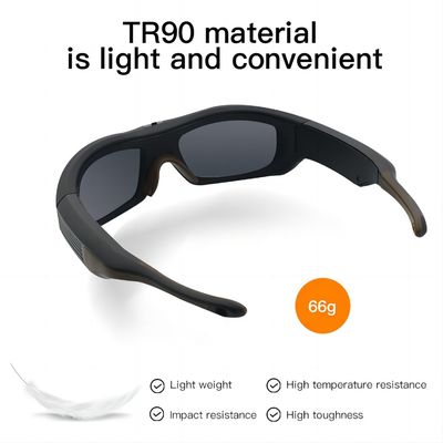 van de Cameraglazen van 1080P HD de Sport Videozonnebril DVR Eyewear tot het Geheugen van 30FPS 64GB