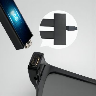Aanraking &amp; Afstandsbediening de Glazen van de Veiligheidscamera met Audio en Videoopname FHD 1080P