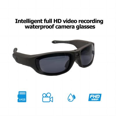 De volledige Videozonnebril van HD 1080P Bluetooth met de Gepolariseerde UVlens van de Beschermingsveiligheid