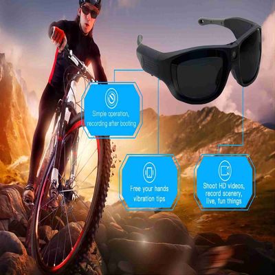 De volledige Videozonnebril van HD 1080P Bluetooth met de Gepolariseerde UVlens van de Beschermingsveiligheid