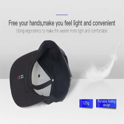 Verborgen de Camerahoed van FHD 1080P voor Openluchtsporten die Wandeling het Lopen beklimmen