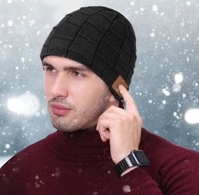 Bluetooth Beanie voor Mannen de Hoed van Bluetooth, de Giften van Mannen, de Giften van Kerstmistechnologie van Vrouwenbeanie hat black headphones unique