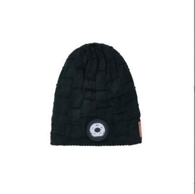 Bluetooth Beanie Hat Video Camera met Licht, Navulbare 4 LEIDENE van USB Koplampglb Draadloze Hoofdtelefoons voor het Ski?en, het Lopen
