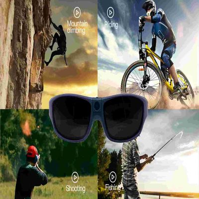 De Videocamerazonnebril van de motorfietsactie met de Videoopname van 1080P FHD