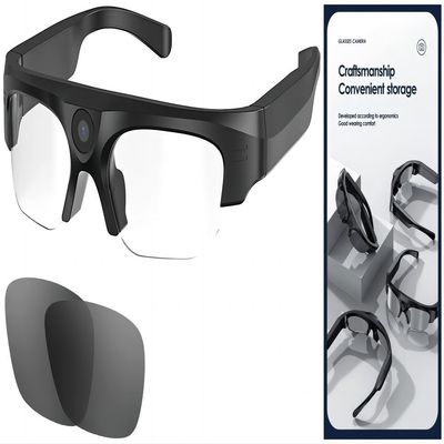 Volledige Draadloze Bluetooth de Zonnebrilcamera van HD 1080P met Foto, Video, Audio