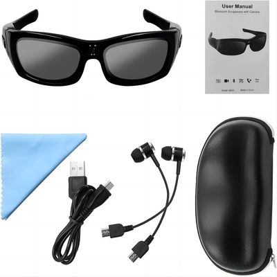 Beklimmend de Camera van Snowboarding 1080P Bluetooth verbindt de Zonnebril aan Telefoontablet