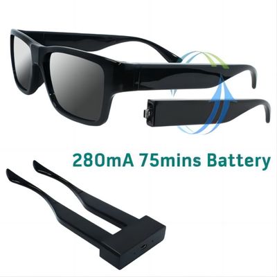 1080P verborgen de Zonnebril Videorecorder Wearable Mini Video Camera van de Cameraspion