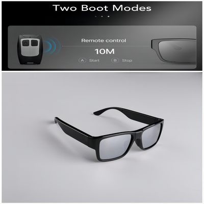 1080P verborgen de Zonnebril Videorecorder Wearable Mini Video Camera van de Cameraspion