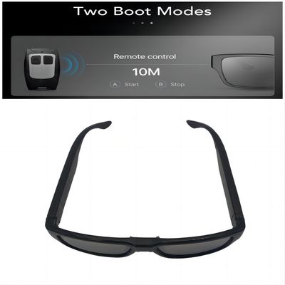 Het verre Controlemechanisme Spy Video Sunglasses met neemt Beelden Videoopname
