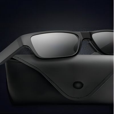 Videozonnebril wearable verborgen camera, twee batterijbenen 150mins   opnametijd voor bewijsmateriaalinzameling Ter plaatse