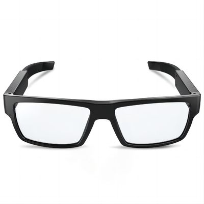 De verborgen Lens van het het Registreertoestelpolycarbonaat van de Spion Plastic Videozonnebril MP4