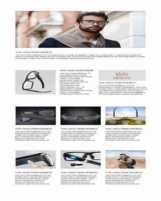 VOLLEDIGE Verborgen de Camerazonnebril van HD G2-32G Één Vingercontrole voor Bewijsmateriaalinzameling
