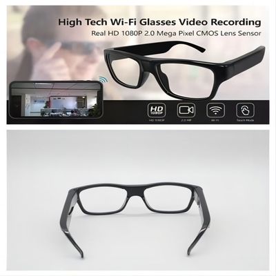 Controlewifi Videoglazen in real time Wifi Camcorder voor Huisveiligheid