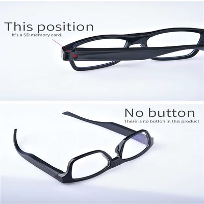 De Software Videoopname van WiFi Mini Smart Camera Sunglasses With APP