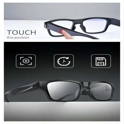 De Motor Wearable Slimme Glazen HD1080P van de motorfietsfiets voor Openluchtwildernis