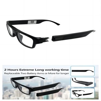Wearable Wearable Registreertoestel van de de Glazenfhd 1080P 30FPS Vlog Camera van WIFI Video