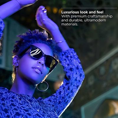 Audiozonnebril van sport de Draadloze Bluetooth met Open Oorhoofdtelefoons