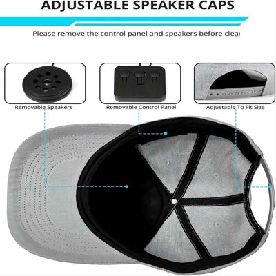 Hoed met Bluetooth-van de de hoeden draadloze slimme spreker van sprekers de regelbare bluetooth telefoon GLB voor openluchtsport