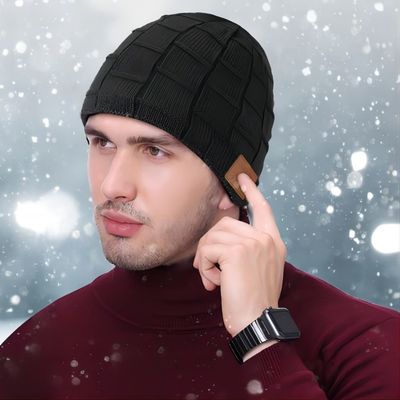 Hoed 5,0 van Bluetooth Beanie het Draadloze Bluetooth-technologie hands-free Muziek Spelen voor wintersporten
