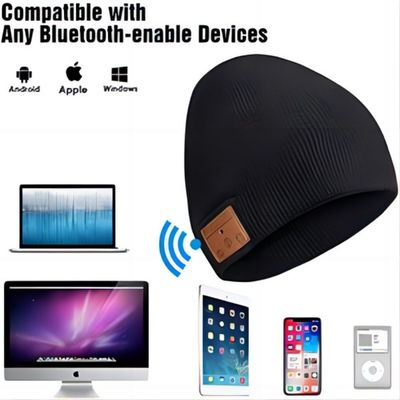 B5 Draadloze Beanie-hoed met bluetooth, het Hands-free telefoongesprekken &amp; Muziek spelen met Warmte voor Mannen, Vrouwenwintersporten