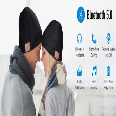 De draadloze Sprekers van Bluetooth Beanie Hat With HD van SprekersTelefoongesprekken, Giften