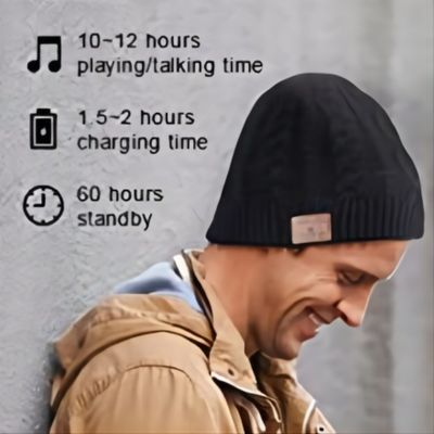De draadloze Sprekers van Bluetooth Beanie Hat With HD van SprekersTelefoongesprekken, Giften