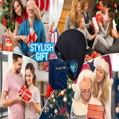 3in1 het regelbare Paar van Muziekbeanie bluetooth hat easy to met Smartphone