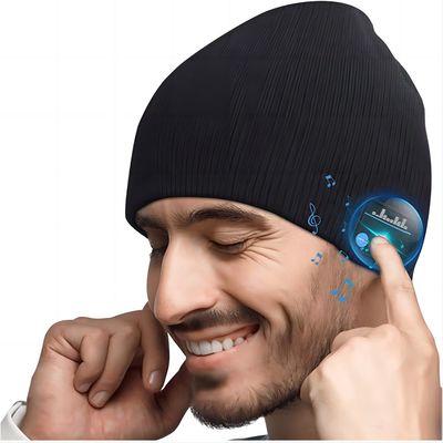 De lopende Lopende Ski?ende Mannen van Bluetooth Beanie Hat Christmas Gifts For, Vrouwen, Jonge geitjes