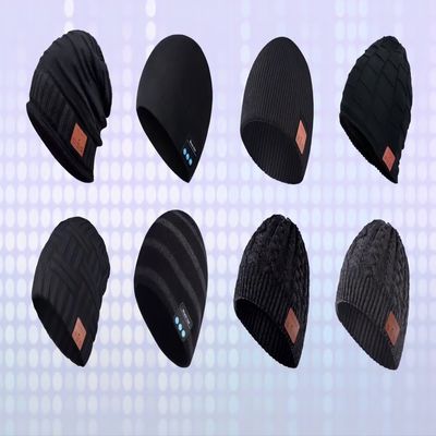 B5 Bluetooth 5,0 de Sprekersmuziek van Beanie Hat With Wireless Headphone het Dubbele Genieten van