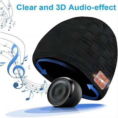 De ski?ende Draadloze Hifi Dubbele Sprekers van Muziekbeanie hat with bluetooth