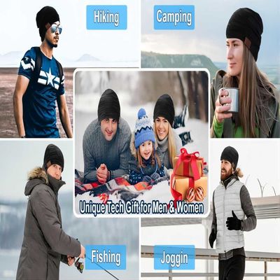Viview Beanie Music Hat met Regelbare bluetoothhoed van de bluetoothspreker voor de Winter openluchtsporten die, de Jacht ski?en