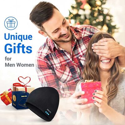 Het schaatsen Wandeling het Berijden Bluetooth Beanie Hat Music Playing Hands Vrije Telefoongesprekken