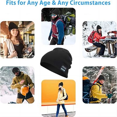 Viview Bluetooth Beanie Hat, geniet music&amp; van het hands-free telefoon spreken, Opslaand Stuffers-Giften voor Marathonsporten, het Kamperen