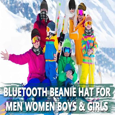 Unisex- Draadloos Beanie Hat met Uitstekende Verpakkende Draadloze de Muziekhoed Beanie Winter Knite Cap van de Winterhoeden GLB