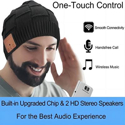 Versie van Viview Draadloze Beanie Hat BT 5.0 die Giftbox van Hands-free Verzoekende Jogging van de muziekwarmte, Speciale Giften genieten