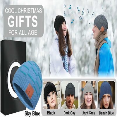 Het draadloze Wasbare handsfree ontwerp van de Muziekhoed het roepen van en muziekspel Beste Kerstmisgiften voor Mannen, Vrouwenmotorrijden