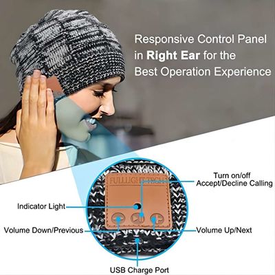 Brei de Winter GLB Draadloos Slim Beanie Headset de Stereospreker van de 24 urenspeeltijd HD