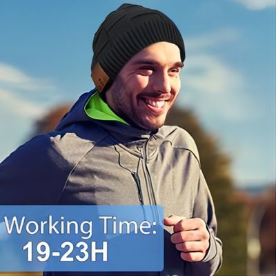 De Zwarte van mensenbluetooth Beanie Hat Women Beanie Hat voor de Activiteiten van de de Winterconcurrentie