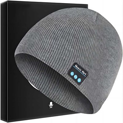Mannen de Winter van Vrouwenbluetooth Beanie Hat Headphone Music Hat breit GLB