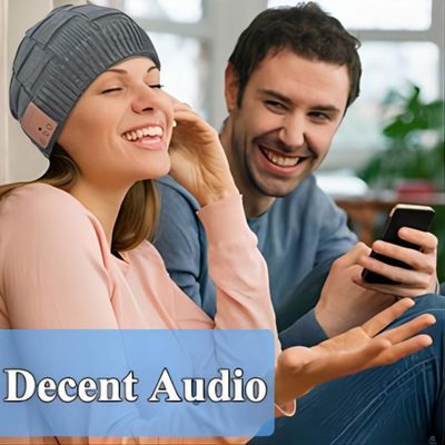 Mannen de Winter van Vrouwenbluetooth Beanie Hat Headphone Music Hat breit GLB