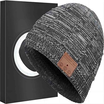 Bluetooth Draadloos Beanie Hat Knit Music Hat voor het Cirkelen, Kunstschaatsen, Wandeling