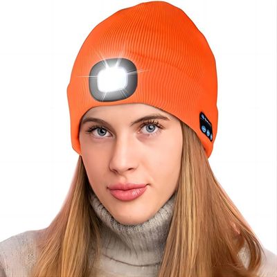 Unisex-Koplamphoed met de Lichte Draadloze Hoofdtelefoons van Bluetooth voor Mensenpapa