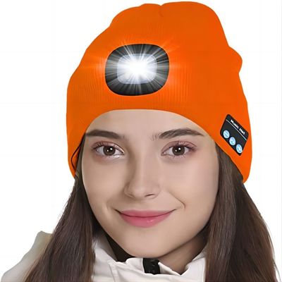 Unisex-Koplamphoed met de Lichte Draadloze Hoofdtelefoons van Bluetooth voor Mensenpapa