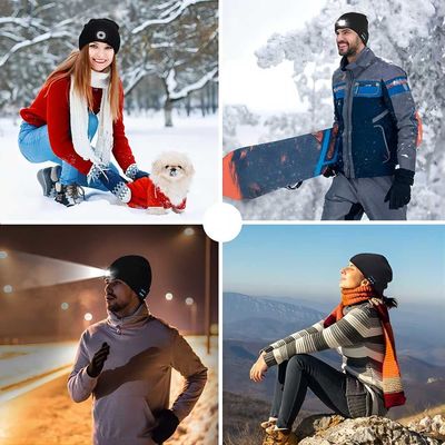de Videohoed van 2K FHD met bluetooth, Speelmuziek Videoopname Hands-free voor Telefoon het roepen binnen de Winteractiviteiten