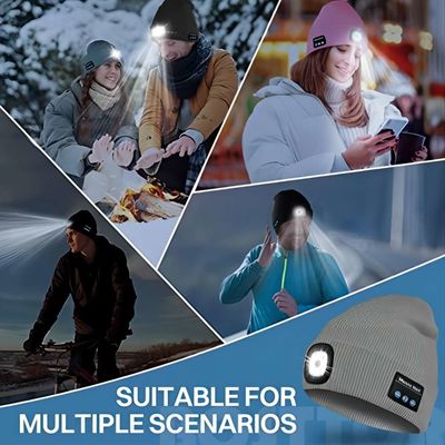 De volledige Camera van het de Hoedenlichaam van HD 1296P Bluetooth Video met LEIDENE Helderheidskoplampen