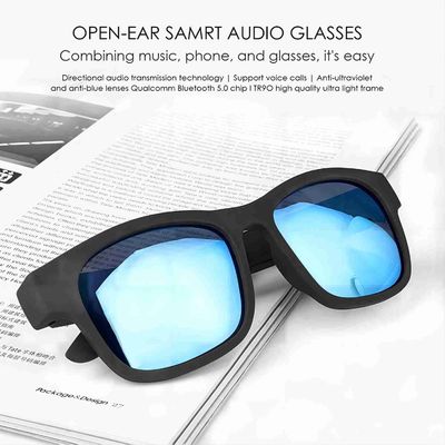 De slimme Draadloze Bluetooth-Muziek van het Zonnebril Open Oor overhandigt het Vrije Roepen Waterdicht