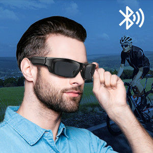 1920*1080P de Videozonnebril 450mAh van Bluetooth met JPEG-Fotoformaat